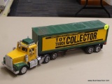 TOY TRUCK COLLECTOR 18 WHEELER; TOY TRUCK COLLECTOR 1995 18-WHEEL BOX TRAILER TRUCK WITH BANK,