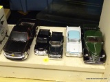 LOT OF DIECAST TRUCKS; 5 PIECE LOT OF DIECAST TRUCKS TO INCLUDE A MOTOR MAX 1941 PLYMOUTH TRUCK, A