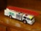 (R1) HESS TOY FIRE TRUCK BANK; HESS 1989 FIRE TRUCK COIN BANK WITH REAL HEAD AND TAIL LIGHTS AND