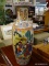 (R4) ROYAL SATSUMA ORIENTAL VASE; BEAUTIFUL LARGE HAND PAINTED ROYAL SATSUMA VASE. MEASURES 22.75 IN