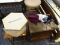 (R4) SEAMAN HOOD & MOREY LADIES HATS; HAT BOX FROM SEAMAN HOOD & MOREY WITH 3 LADIES HATS FROM THE