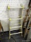 (BACKWALL) ALUMINUM STEP LADDER; 4 FT ALUMINUM LADDER. SC 982.