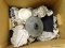 (R5) BOX OF VINTAGE DINNERWARE; BOX OF UNRESEARCHED DINNERWARE.