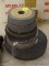 (R6) LOT OF ASSORTED GRINDER DISCS; 15 PIECE LOT OF ALUMINUM OXIDE SANDING DISCS OF DIFFERENT SHAPES