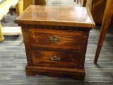 (R2) WOODEN NIGHT STAND; LEA 