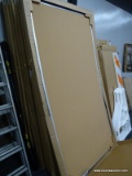 (BACKWALL) LARGE BULLETIN BOARD. BRAND NEW BULLETIN BOARD. BOX MEASURES 8 FT 4 IN X 4 FT 6 IN, BOARD