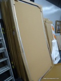 (BACKWALL) LARGE BULLETIN BOARD. BRAND NEW BULLETIN BOARD. BOX MEASURES 8 FT 4 IN X 4 FT 6 IN, BOARD