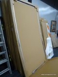 (BACKWALL) LARGE BULLETIN BOARD. BRAND NEW BULLETIN BOARD. BOX MEASURES 8 FT 4 IN X 4 FT 6 IN, BOARD