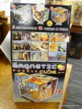 (R4) MAGNETIC PUZZLE CUBE; EDUCA PUZZLE CUBE WITH 18 DIFFERENT PUZZLES, 3 COMBINATIONS, 1 CUBE.