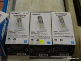 (R6) LOT OF VTECH CORDLESS TELEPHONES; 3 PIECE LOT OF VTECH CORDLESS TELEPHONES W/ CALLER ID/CALL