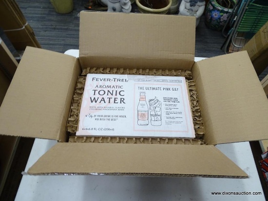 FEVER-TREE TONIC WATER; 24 PACK OF FEVER-TREE AROMATIC TONIC WATER, 6.8 FL OZ GLASS BOTTLES. NEW IN