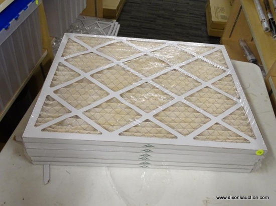LOT OF AIR FILTERBUY FILTERS; 6 PIECE LOT OF MERV 11 GOLD FILTERS. MEASURES 20 IN X 25 IN X 1 IN.