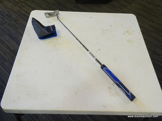 CLEVELAND GOLF PUTTER; CLEVELAND GOLF 2019 HUNTINGTON BEACH SOFT PUTTER #8.5. 35 IN PUTTER. IN NEW