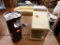 (R2) ICE CRUSHER AND COFFEE GRINDER; VINTAGE RIVAL ICE CRUSHER, MODEL NO. 840/1, AND A MR. COFFEE