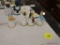 (R2) LOT OF THIMBLES; 4 PIECE LOT OF ALICE IN WONDERLAND THIMBLE ORNAMENTS FROM HALLMARK TO INCLUDE