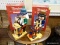 (R6) NUTCRACKERS; PAIR OF MERRY BRITE 10 IN HIGH, LIMITED EDITION NUTCRACKERS. ONE HAS BLACK HAIR