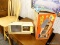 (R6) FISHER PRICE MOVIE VIEWER THEATER; TOY CARTOON MOVIE VIEWER, PLUG IN AND TURN CRANK TO WATCH.