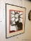 (R6) FRAMED PICTURE OF MARILYN MONROE; FRAMED BLACK AND WHITE PICTURE OF MARILYN MONROE IN A SILK
