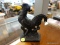 (R1) CAST IRON BOOKEND; ROOSTER SHAPED BOOKEND.