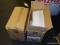 (TABLE) TWO BOX LOT OF ENVELOPES; LOT CONTAINS 2 BOXES FILLED WITH WHITE QUILL 10 X 13 CATALOG