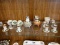 (R2) LOT OF ASSORTED POTTERY ART; 15 PIECE LOT OF ART POTTERY TO INCLUDE 2 SHOT GLASSES, 2 ANIMAL