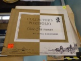 (R3) LIONEL BARRYMORE GOLD ETCH PRINTS; LOT INCLUDE 6 COLLECTOR'S PORTFOLIO OF GOLD ETCH PRINTS BY