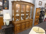 (R3) HUNTLEY BY THOMASVILLE HUTCH; LARGE HUNTLEY BY THOMASVILLE HUTCH WITH REEDED DETAILING, 4