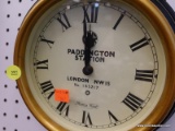 (BWALL) THOMAS KENT CLOCK; PADDINGTON STATION CLOCK. SAYS 