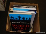 (TABLE) BOX LOT OF BOOKS; BOX CONTAINS 8 LARGE COFFEE TABLE BOOKS WITH TITLES TO INCLUDE: 
