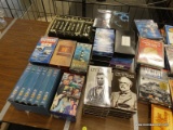 (TABLE) LOT OF VHS TAPES; 59 PIECE LOT OF ASSORTED VHS TAPES TO INCLUDE EPISODES 1 - 9 OF THE CIVIL