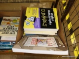 (TABLE) BOX OF ASSORTED BOOKS; ~15 PIECE LOT OF ASSORTED BOOKS TO INCLUDE TITLES SUCH AS DIGITAL