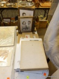 (TABLE) LOT OF PICTURE FRAMES; 10 PIECE LOT OF ASSORTED PICTURE FRAMES, SOME COME IN ORIGINAL BOX,