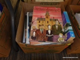 (TABLE) LOT OF ASSORTED BOOKS; ~10 PIECE LOT OF ASSORTED BOOKS TO INCLUDE TITLES SUCH AS 