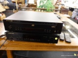 (R2) MARANTZ TUNER AND CD CHANGER; LOT INCLUDES A TUNER, MODEL NO. ST6000/U1B, AND A 5 DISC CD