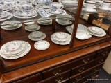 (R2) ESCHENBACH CHINA; 20 PIECE LOT OF ESCHENBACH, VINEYARD CHINA TO INCLUDE 3 FRUIT BOWLS, 3 LARGE