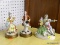 (R1) VICTORIAN FIGURINES; 3 PIECE LOT OF VICTORIAN PORCELAIN FIGURINES TO INCLUDE A HINODE FIGURINE