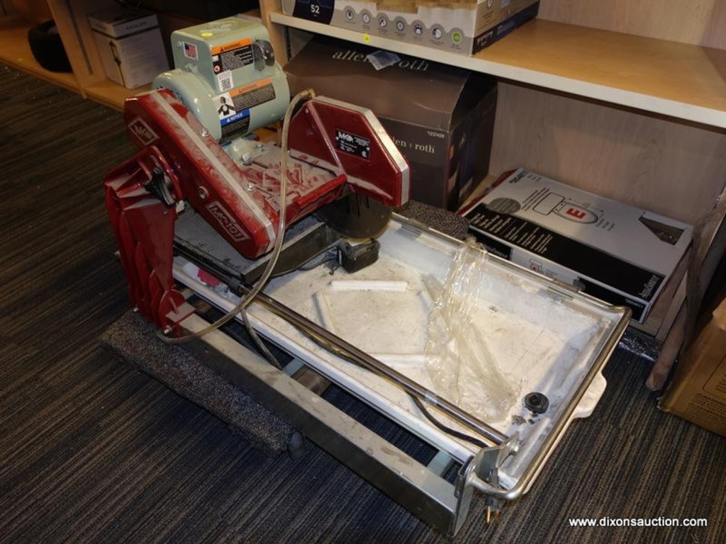 R3) TILE SAW; MK DIAMOND PRODUCTS MK 