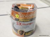 (R1) ABLE HOSE; 50 FT HOSE WITH XTREME EXPANDABLE POLYESTER. DOUBLE-WALL INNER HOSE WITH ON/OFF