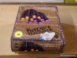 (R1) COLOR-CHANGING LIGHTS; HAUNTED LIVING 100 CT LED LIGHT STRIP. ORANGE AND PURPLE LIGHTS. COMES