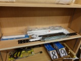 (R2) LOT OF DRAWER SLIDES; INCLUDES DRAWER SLIDES OF DIFFERENT STYLES, SIZES, AND BRANDS.