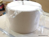 (R1) DRUM LAMP SHADE; BEIGE IN COLOR. MEASURES