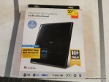 (R1) HDTV ANTENNA; RCA INDOOR, FLAT, MULTI-DIRECTIONAL HDTV ANTENNA. COMES IN OPENED BOX. MODEL NO.