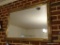 (MASTERBD) MIRROR; GOLD BEVELED GLASS MIRROR- 39.5 IN X 30 IN