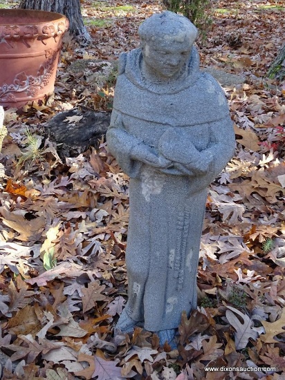 (SIDEYD) STATUE; CONCRETE STATUE OF ST. FRANCIS- 31 IN H