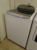 (LAUNDRY) WASHER; WHIRLPOOL CABRIO PLATINUM WASHER- MODEL- WTW8600YW0- 27 IN X 27 IN X 46 IN