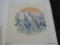 (R4) SIGNED TEXAS STATE BIRD AND FLOWER PRINT; TITLED 