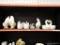 (BAY 6) LOT OF ASSORTD FIGURINES AND PLANTERS; 7 PIECE LOT OF ASSORTED BIRD FIGURINES AND PLANTERS
