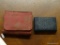 (R2) WOMEN'S WALLET AND BUSINESS CARD HOLDER; 2 PIECE LOT TO INCLUDE A REDDISH PINK WALLET WITH A