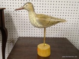 (R1) CONTEMPORARY DECORATIVE DECOYS; HAS GLASS EYES. MADE FOR DECORATIVE PURPOSES ONLY.