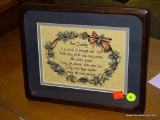 (R2) FAMILY CIRCLE QUOTE FRAMED PRINT; QUOTE READS 